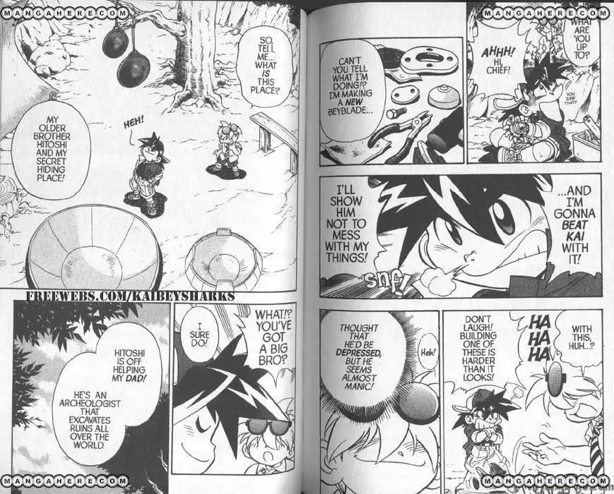 Bakuden Shoot Beyblade Chapter 4 6